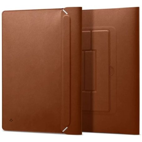 Spigen Valentinus S Notebook táska 14" Classic Brown