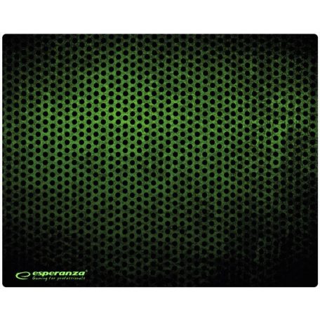 Esperanza Grunde Midi Gaming Egérpad Black/Green