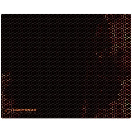 Esperanza Flame Midi Gaming Egérpad Black/Orange