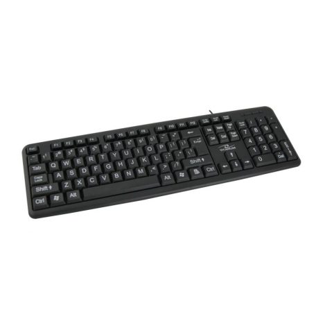 Esperanza Titanium TK102 PS/2 Keyboard Black UK