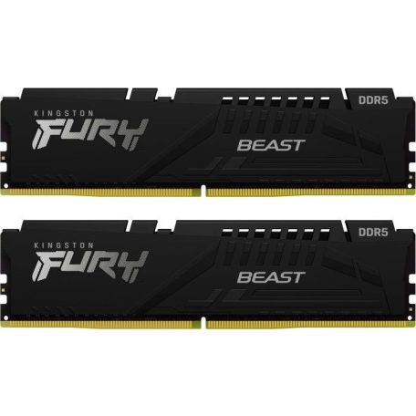 Kingston 32GB DDR5 6000MHz Kit(2x16GB) Fury Beast XMP Black