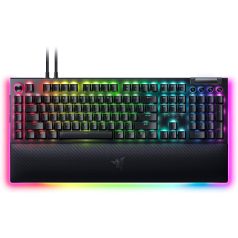 Razer BlackWidow V4 Pro Yellow Switch Keyboard Black US