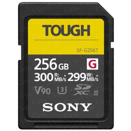 Sony 256GB SDXC Tough UHS-II CL10 U3 V90