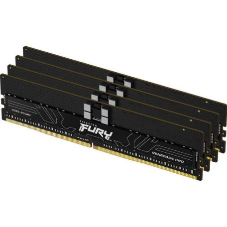 Kingston 128GB DDR5 5600MHz Kit(4x32GB) Fury Renegade Pro Black