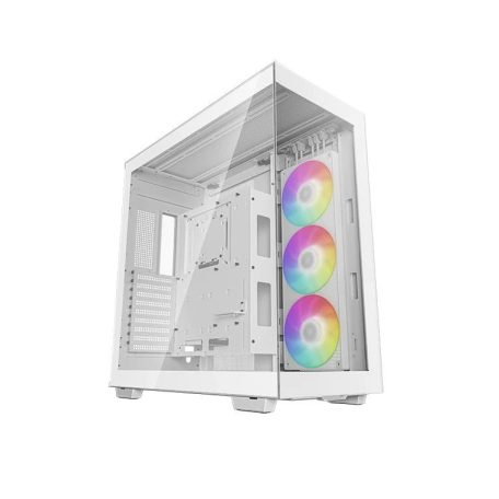 DeepCool CH780 WH Tempered Glass White