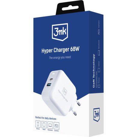 3mk Hyper Charger 68W White