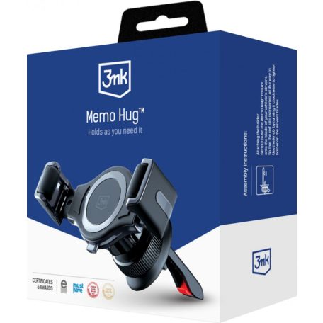 3mk Memo Hug Car holder Black