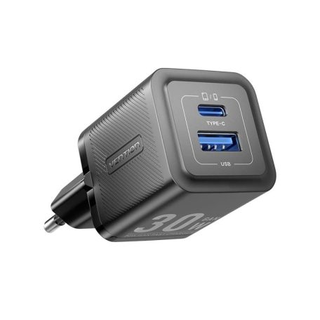 Vention 2-Port USB Charger Black