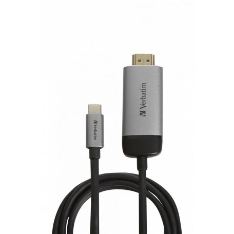 Verbatim USB-C to HDMI 4K Adapter with 1,5m Cable Black