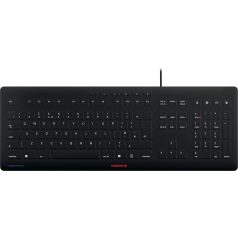 Cherry STREAM PROTECT Keyboard Black UK