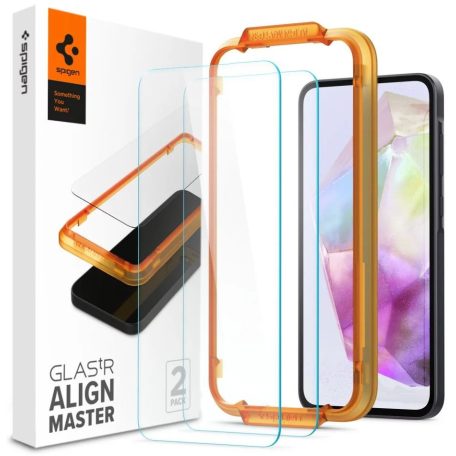 Spigen Glass tR AlignMaster Samsung Galaxy A35 2 Pack