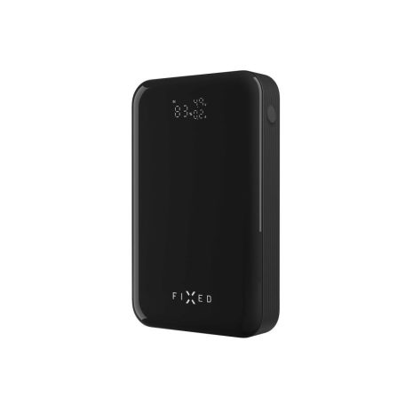 FIXED Zen 20 Pro powerbank LCD kijelzővel, 20,000 mAh, PD3.0, kimenetek:2x USB-C + 1x USB-A, szürke