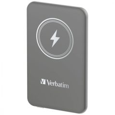   Verbatim Charge 'n' Go Magnetic Wireless 5000mAh PowerBank Grey