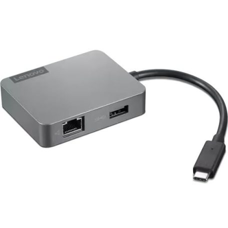 Lenovo USB-C Travel Docking Station Grey