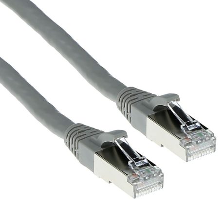 ACT CAT6A S-FTP Patch Cable 0,5m Grey