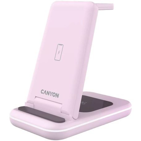 Canyon CNS-WCS304IP Wireless Charging Station Iced Pink