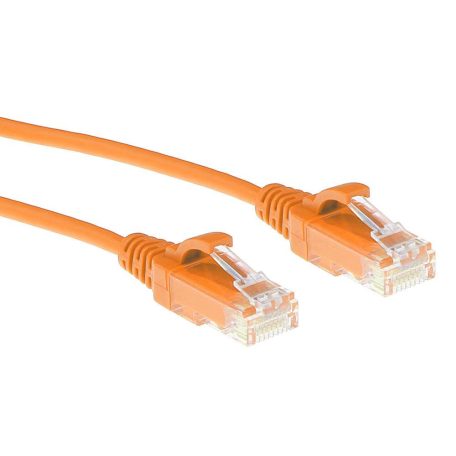 ACT CAT6 U-UTP Patch Cable 0,25m Orange