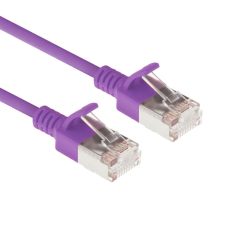 ACT CAT6A U-FTP Patch Cable 1m Purple