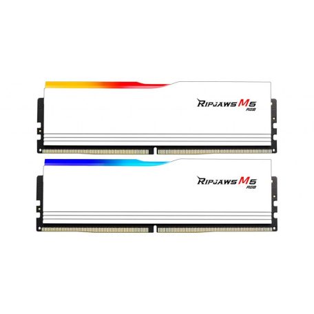 G.SKILL 48GB DDR5 5200MHz Kit(2x24GB) Ripjaws M5 RGB White