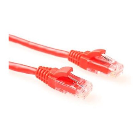 ACT CAT5e U-UTP Patch Cable 0,5m Red