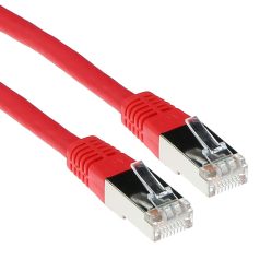 ACT CAT6 S-FTP Patch Cable 1m Red