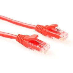 ACT CAT6 U-UTP Patch Cable 1m Red