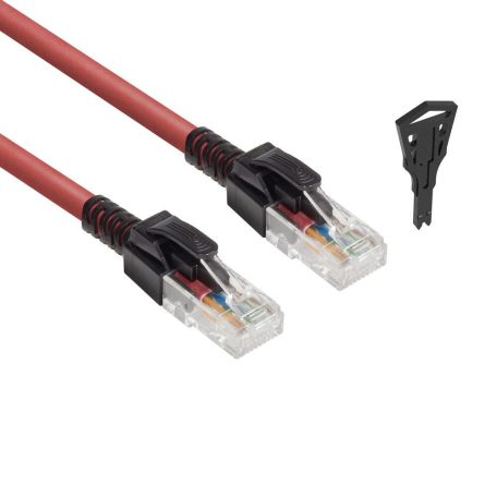 ACT CAT6A U-UTP Patch Cable 1m Red