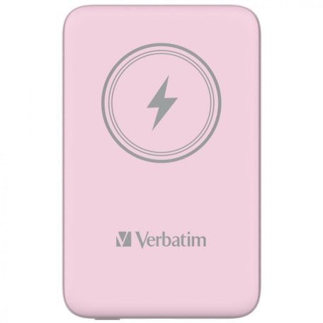 Verbatim Charge 'n' Go Magnetic Wireless 10000mAh PowerBank Pink