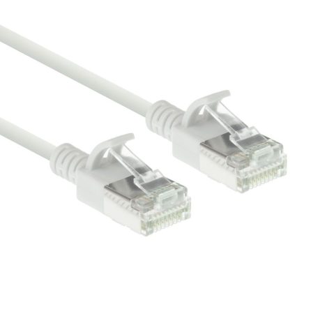 ACT CAT6A U-FTP Patch Cable 0,5 White