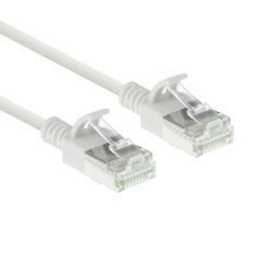 ACT CAT6A U-FTP Patch Cable 1m White