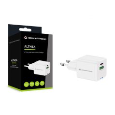 Conceptronic  2-Port 20W USB Charger White