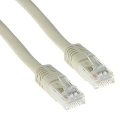 ACT CAT5e U-UTP Patch Cable 3m Ivory