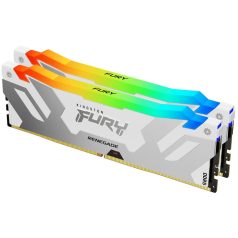   Kingston 64GB DDR5 6400MHz Kit(2x32GB) Fury Beast RGB Expo White