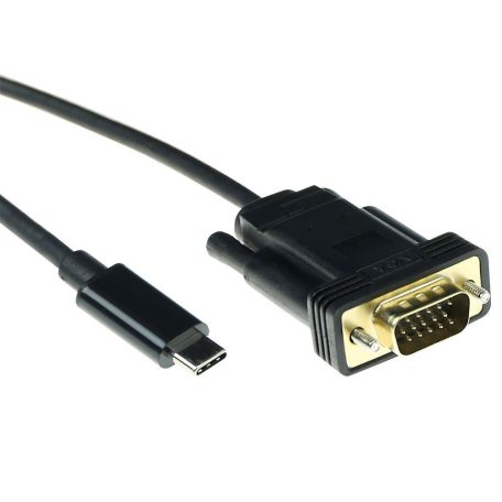 ACT USB Type C to VGA conversion cable 2m Black