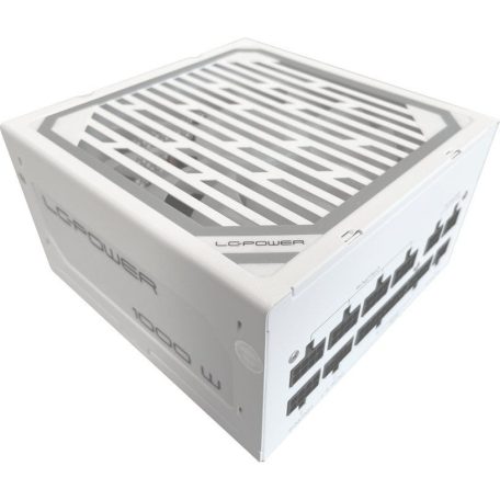 LC Power 1000W 80+ Gold Super Silent Modular White Edition