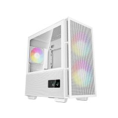 DeepCool CH360 Digital Tempered Glass White