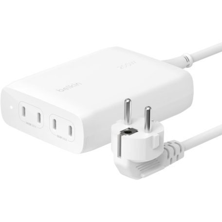 Belkin BoostCharge Pro USB-C PD GaN Wall Charger 200W White