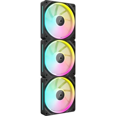 Corsair iCUE LINK LX120 RGB 120mm PWM Tripple Pack Black