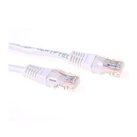 ACT CAT6 U-UTP Patch Cable 0,5m White