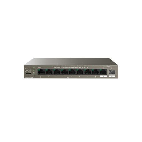 IP-COM G1110PF-8-102W 9GE+1SFP Ethernet Unmanaged Switch With 8-Port PoE