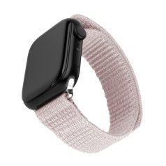   FIXED nylon sportos óraszíj Apple Watch 38/40/41mm-es okosórához, rose gold, FIXNST2-436-ROGD