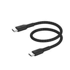 Belkin BoostCharge Braided USB-C to USB-C Cable 0,15m Black