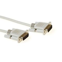   ACT Serial 1:1 connection cable 15 pin D-sub male to 15 pin D-sub male 5m Ivory