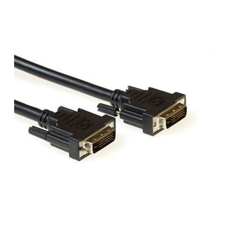 ACT DVI-D Dual Link cable male to male 2m Black