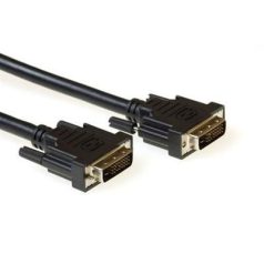 ACT DVI-D Dual Link cable male to male 5m Black