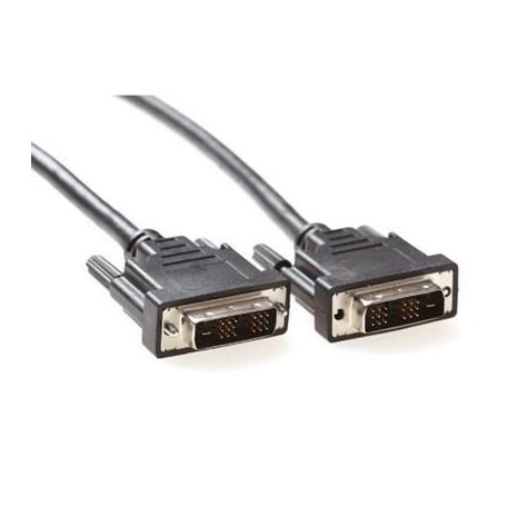 ACT DVI-D Single Link cable male to male 0,5m Black