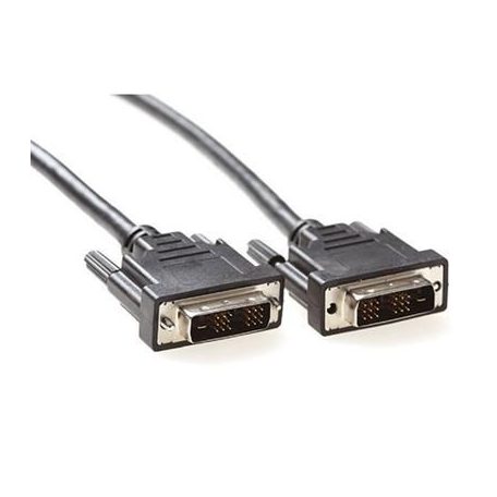 ACT DVI-D Single Link cable male to male 1m Black