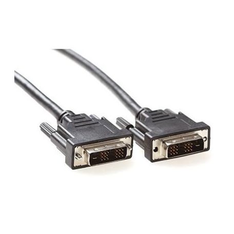 ACT DVI-D Single Link cable male to male 1,5m Black