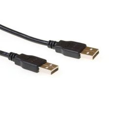 ACT USB 2.0 A male to USB A male 5m Black