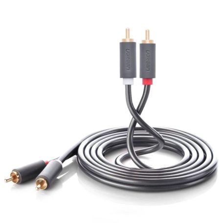 UGREEN 2RCA Cable 5m Black